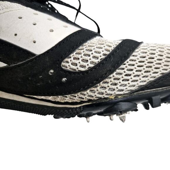 Brooks Nerve LD Track Shoes Size 11 White Running Athletic Spikes - Picture 6 of 15